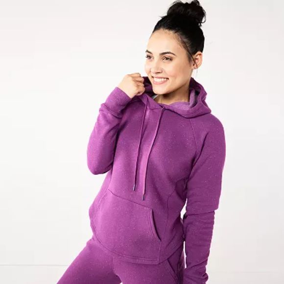 Tek Gear Women's Plus Size Ultrasoft Fleece Hoodie SZ XXL: NWT - Picture 1 of 9